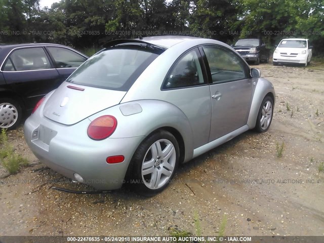 3VWDD21C03M405705 - 2003 VOLKSWAGEN NEW BEETLE GLX 绿色 照片 4