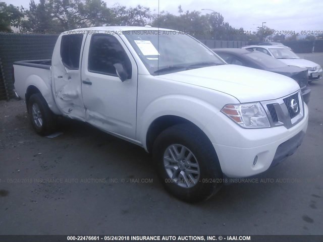 1N6DD0EV0HN718945 - 2017 NISSAN FRONTIER S/SV/SL/PRO-4X WHITE photo 1