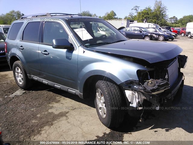 1FMCU9EGXAKB22300 - 2010 FORD ESCAPE LIMITED GRAY photo 1