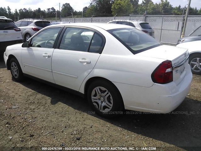 1G1ZS58F58F114682 - 2008 CHEVROLET MALIBU LS WHITE photo 3