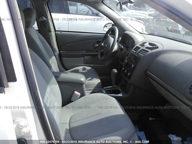 1G1ZS58F58F114682 - 2008 CHEVROLET MALIBU LS WHITE photo 5