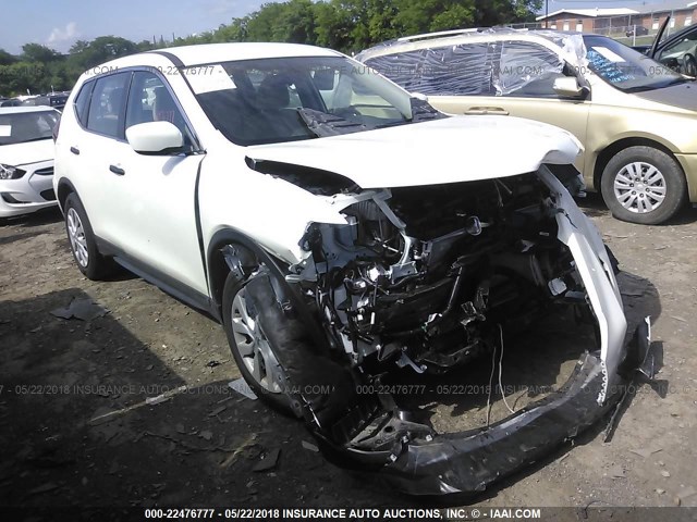 5N1AT2MT5HC772432 - 2017 NISSAN ROGUE S/SL WHITE photo 1