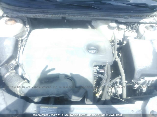 1G1ZB5EB8AF155623 - 2010 CHEVROLET MALIBU LS GOLD photo 10