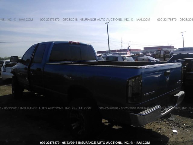 1D3KS28C86J128493 - 2006 DODGE RAM 2500 ST/SLT 蓝色 照片 3