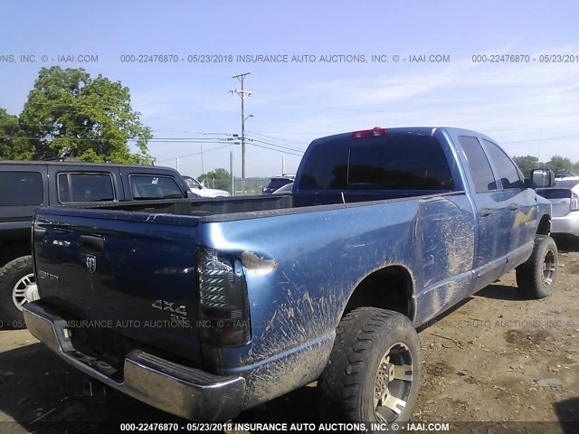 1D3KS28C86J128493 - 2006 DODGE RAM 2500 ST/SLT 蓝色 照片 4