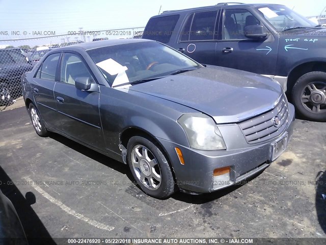 1G6DM577940180528 - 2004 CADILLAC CTS GRAY photo 1