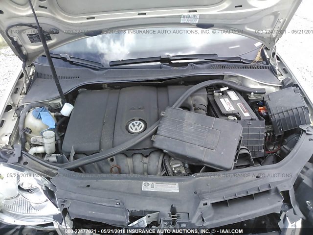 3VWJX7AJ3AM101142 - 2010 VOLKSWAGEN JETTA S BLACK photo 10