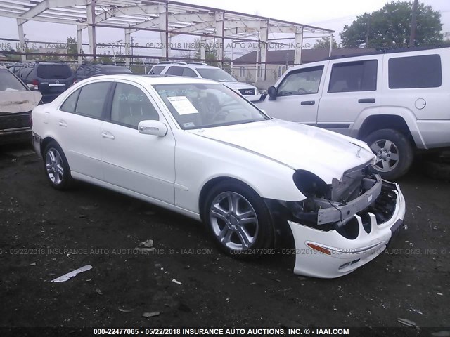 WDBUF87J96X191932 - 2006 MERCEDES-BENZ E 350 4MATIC WHITE photo 1