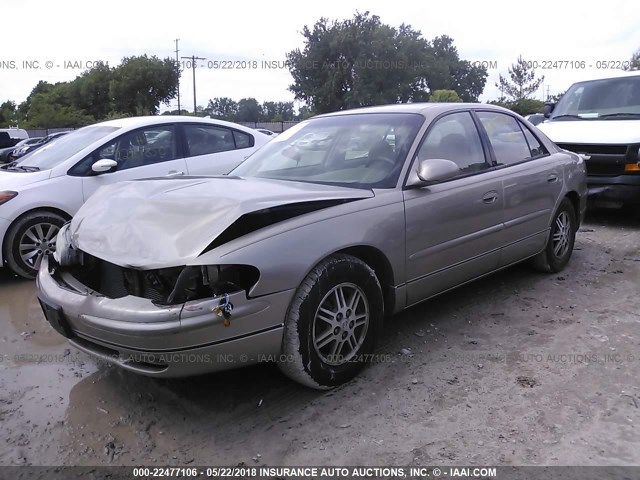 2G4WB52K231204089 - 2003 BUICK REGAL LS TAN photo 2
