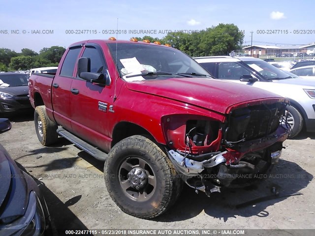 3D7KS28A78G159011 - 2008 DODGE RAM 2500 ST/SLT RED photo 1