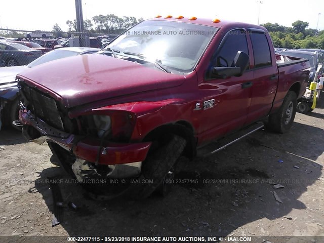 3D7KS28A78G159011 - 2008 DODGE RAM 2500 ST/SLT 红色 照片 2