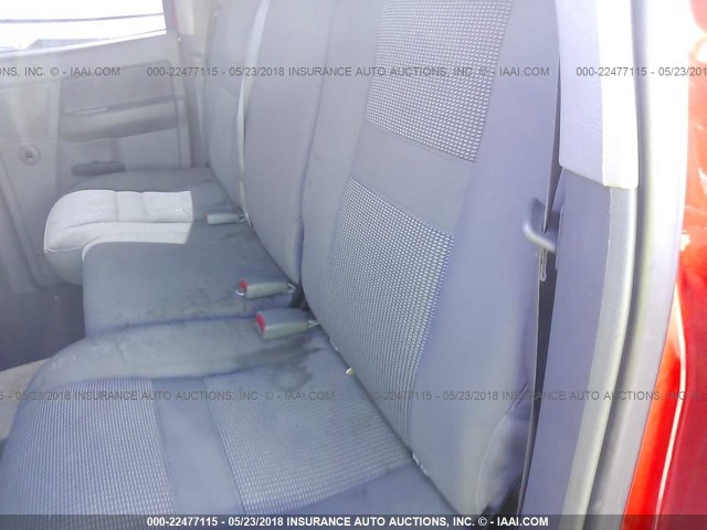 3D7KS28A78G159011 - 2008 DODGE RAM 2500 ST/SLT 红色 照片 8