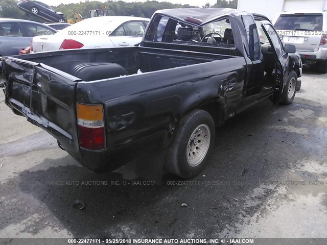 JT4RN93P9R5105772 - 1994 TOYOTA PICKUP 1/2 TON EXTRA LONG WHEELBASE/1/2 TON EXTRA LONG WHEELBASE DX BLACK photo 4