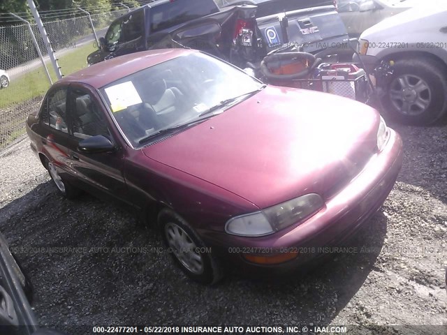 1Y1SK5383RZ003366 - 1994 GEO PRIZM LSI RED photo 1