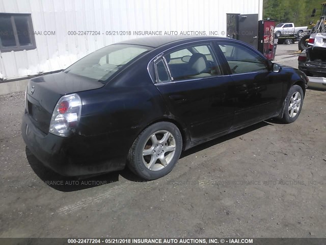 1N4AL11E86N362428 - 2006 NISSAN ALTIMA S/SL BLACK photo 4