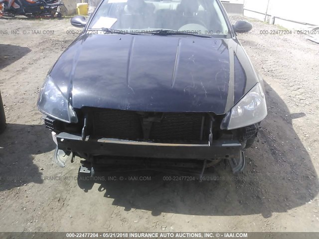 1N4AL11E86N362428 - 2006 NISSAN ALTIMA S/SL BLACK photo 6