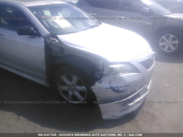4T1BK46K38U063130 - 2008 TOYOTA CAMRY LE/XLE/SE ვერცხლისფერი ფოტო 6