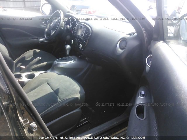 JN8AF5MR4DT203376 - 2013 NISSAN JUKE S/SV/SL BLACK photo 5