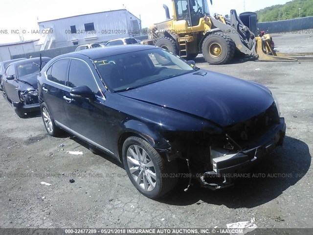 JTHCL5EF6B5010454 - 2011 LEXUS LS 460 BLACK photo 1