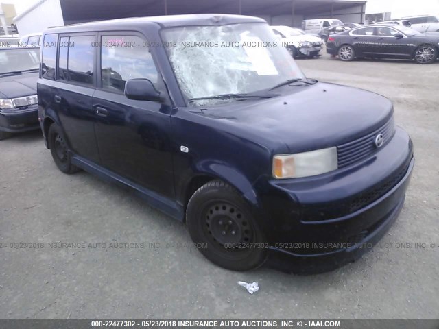 JTLKT324X64114658 - 2006 TOYOTA SCION XB BLUE photo 1