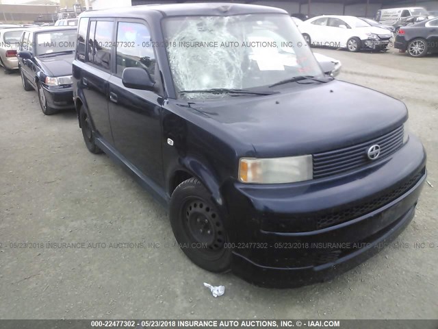 JTLKT324X64114658 - 2006 TOYOTA SCION XB BLUE photo 6