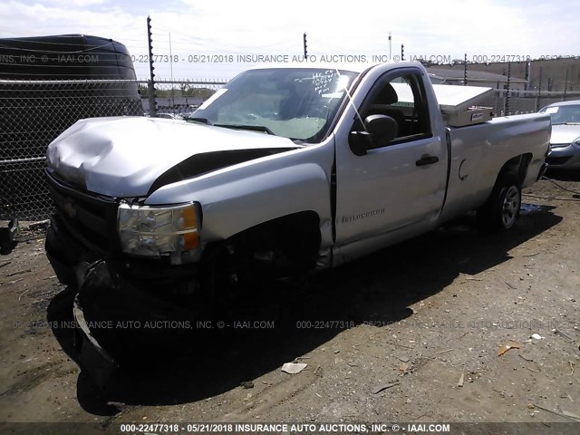 1GCNCPEA8DZ410764 - 2013 CHEVROLET SILVERADO C1500 银色 照片 2