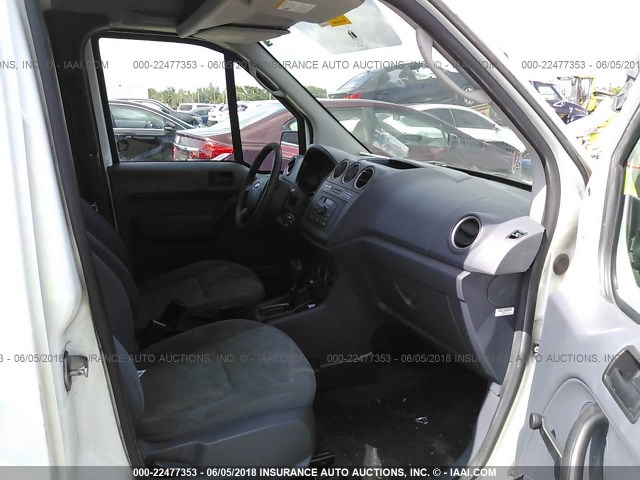 NM0LS7AN3BT044583 - 2011 FORD TRANSIT CONNECT XL WHITE photo 5