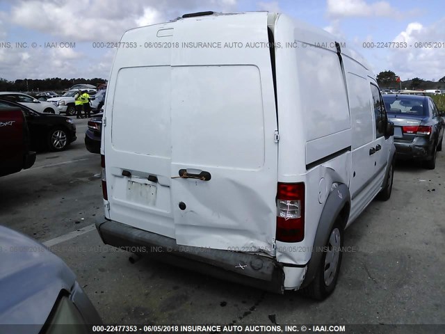 NM0LS7AN3BT044583 - 2011 FORD TRANSIT CONNECT XL WHITE photo 6