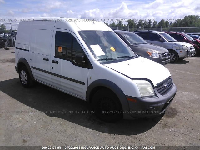 NM0LS7AN3AT017723 - 2010 FORD TRANSIT CONNECT XL WHITE photo 1