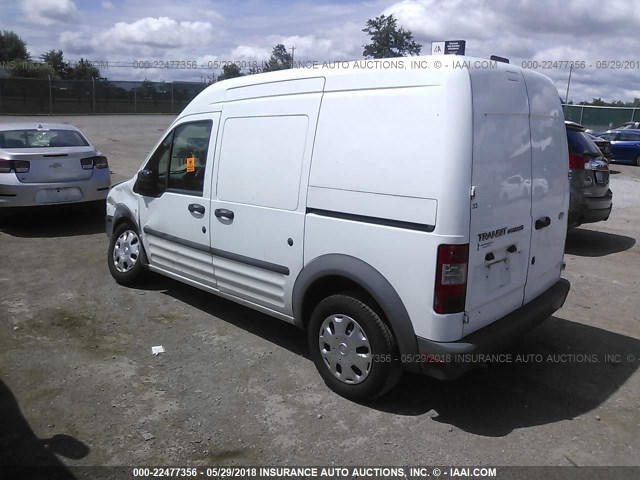 NM0LS7AN3AT017723 - 2010 FORD TRANSIT CONNECT XL WHITE photo 3