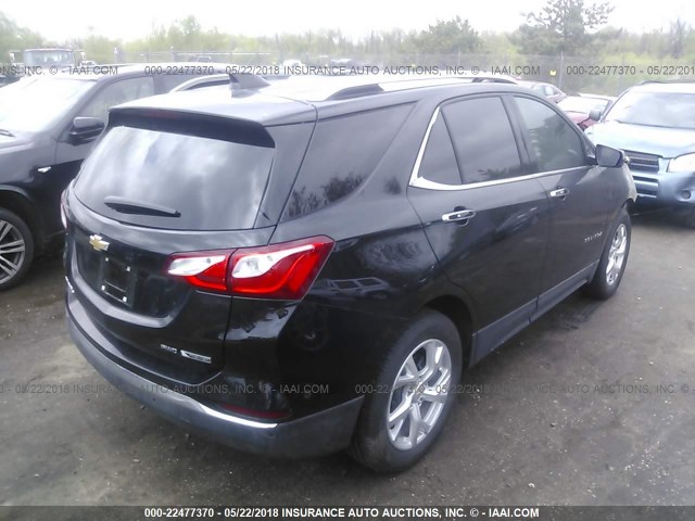 2GNAXVEV4J6216550 - 2018 CHEVROLET EQUINOX PREMIER BLACK photo 4