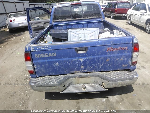 1N6DD26SXXC341342 - 1999 NISSAN FRONTIER KING CAB XE/KING CAB SE BLUE photo 8