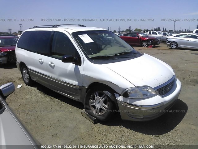 2FMDA53443BB94847 - 2003 FORD WINDSTAR SEL WHITE photo 1