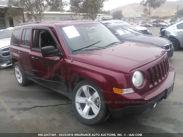 1C4NJPBA3FD402677 - 2015 JEEP PATRIOT SPORT RED photo 1