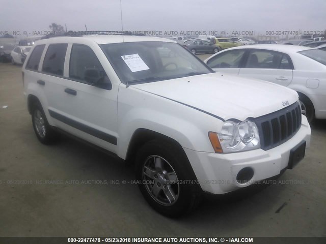 1J4GR48K25C665435 - 2005 JEEP GRAND CHEROKEE LAREDO/COLUMBIA/FREEDOM 白色 照片 1
