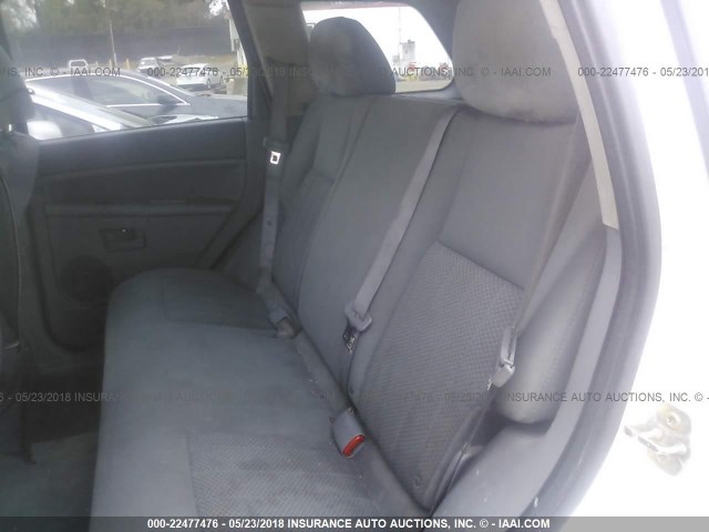 1J4GR48K25C665435 - 2005 JEEP GRAND CHEROKEE LAREDO/COLUMBIA/FREEDOM 白色 照片 8