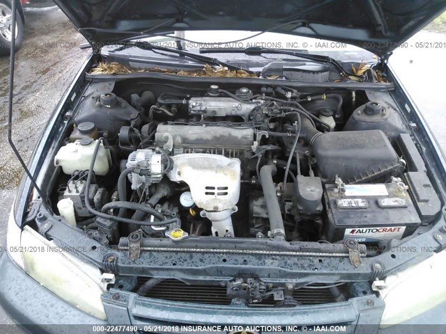 4T1BG22K5VU169165 - 1997 TOYOTA CAMRY CE/LE/XLE 绿色 照片 10