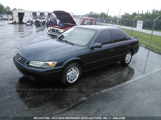 4T1BG22K5VU169165 - 1997 TOYOTA CAMRY CE/LE/XLE 绿色 照片 2
