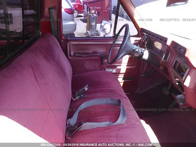 1FTCF10EXCRA18504 - 1982 FORD F100 RED photo 8