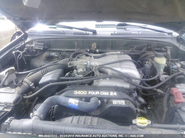 4TASN92N4XZ477748 - 1999 TOYOTA TACOMA XTRACAB PRERUNNER მწვანე ფოტო 10