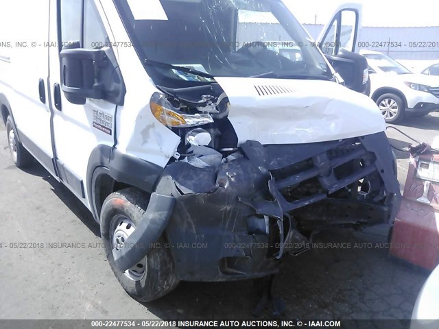 3C6TRVCG4FE519391 - 2015 RAM PROMASTER 2500 2500 HIGH WHITE photo 6