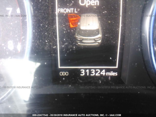 5TDJKRFH0GS256212 - 2016 TOYOTA HIGHLANDER XLE ბურგუნდია ფოტო 7