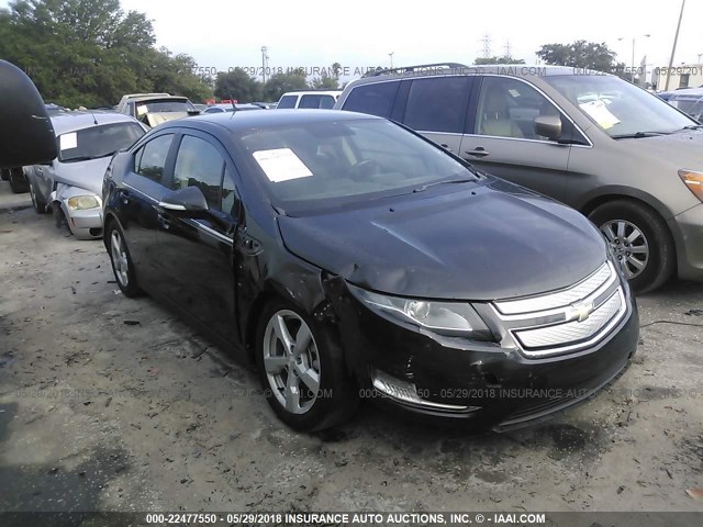 1G1RA6E43EU154861 - 2014 CHEVROLET VOLT BLACK photo 1