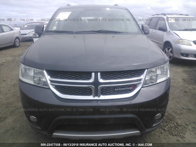 3C4PDDBG3GT100367 - 2016 DODGE JOURNEY SXT GRAY photo 6