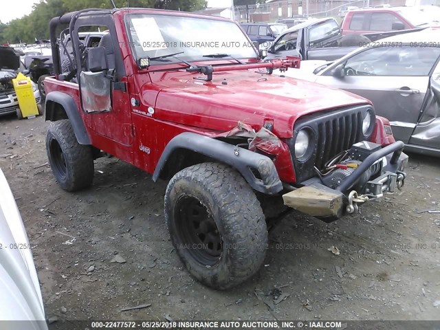 1J4FY29P9WP785529 - 1998 JEEP WRANGLER / TJ SE RED photo 1