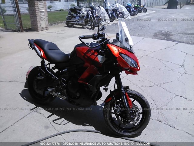 JKALEEF17GDA13937 - 2016 KAWASAKI KLE650 F ORANGE photo 1