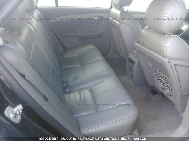 1G1ZG57BX8F164378 - 2008 CHEVROLET MALIBU LS 黑色 照片 8