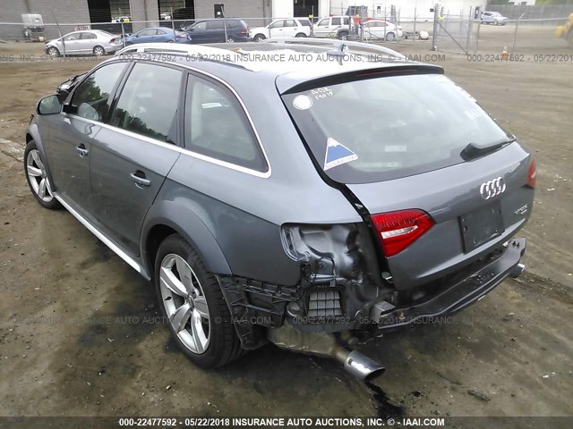 WA1UFAFL5EA055143 - 2014 AUDI A4 ALLROAD PREMIUM PLUS GRAY photo 3