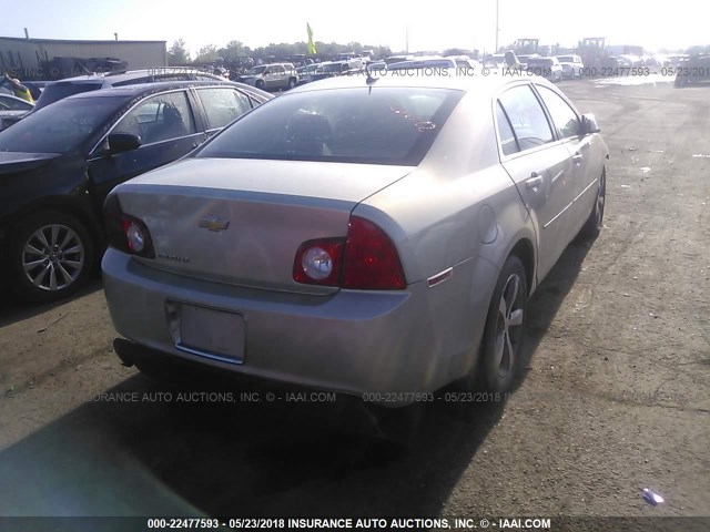 1G1ZC5E14BF220778 - 2011 CHEVROLET MALIBU 1LT TAN photo 4