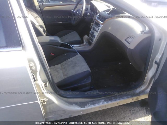 1G1ZC5E14BF220778 - 2011 CHEVROLET MALIBU 1LT TAN photo 5